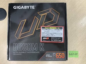 【送80サイズ】新品未使用 GIGABYTE　B650M K　Socket AM5対応 microATXマザーボード