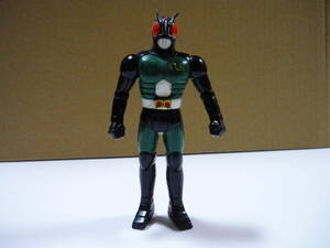 [管00]【送料無料】人形 ソフビ 仮面ライダーBlack RX 約12cm 1988 フィギュア バンダイ 石森プロ 当時物 ブラック