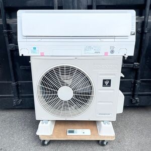 ②A24OAAB 美品 SHARP シャープ ルームエアコン AY-J25EE7 2019年製 2.5kW 主に8畳用 単相100V プラズマクラスター 25000