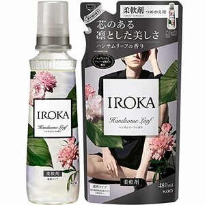 【まとめ買い】IROKA 液体 柔軟剤 香水のように上質で透明感あふれる香り ハンサムリーフの香り