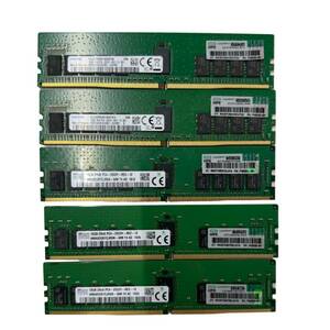 サーバー用 ECC対応 16GB 2Rx8 PC4-2933Y SAMASUNG/SKhynix混在 ※５枚セット※ (管：RA0011)