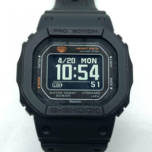 【中古】CASIO G-SHOCK DW-H5600-1JR G-SQUAD 5600 SERIES カシオ ジーショック ソーラー充電 モバイルリンク ブラック[240095256670]