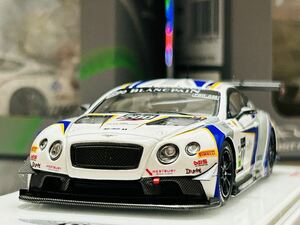 TSM MODEL 1/43 2014 Bentley Continental GT3 #200 Blancpain Endurance Generation Bentley Racing [TSM154355]