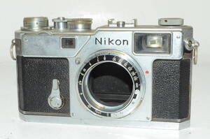 【外観並級以下】Nikon ニコン S3 シルバー レンジファインダー フィルムカメラ ボディ　#m9261