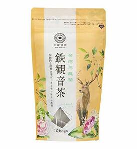 久順銘茶 鉄観音茶（中国茶 烏龍茶 台湾茶 茶葉が開く ティーバッグ 2g×10P）