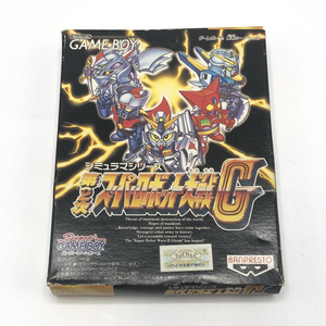 【中古】バンプレスト 第２次スーパーロボット大戦G ゲームボーイソフト スパロボ GB【外箱傷みあり】[240010431185]