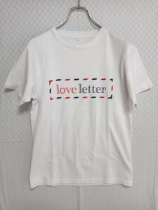 1027　★★　新品　MACO　Love　Letter　半袖Tシャツ　サイズS　白　