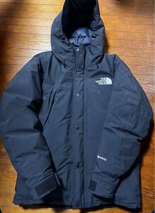 美品　ノースフェイス　 マウンテンダウンジャケット GORE-TEX ND92237 Mサイズ ブラック　