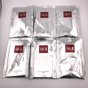 5988♭【開封品・未使用】SK-II エスケーツー 化粧品 ピテラ フェイシャル トリートメント マスク 6枚セット 【1008】