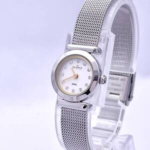 SKAGEN スカーゲン 107XSGS 腕時計 レディース ウォッチ クォーツ quartz ダイヤインデックス 銀 シルバー P1244