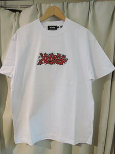 X-LARGE エクストララージ XLARGE BARBED WIRE LOGO S/S TEE ホワイト Mサイズ 人気品 送料\230~ 値下げしました！ 