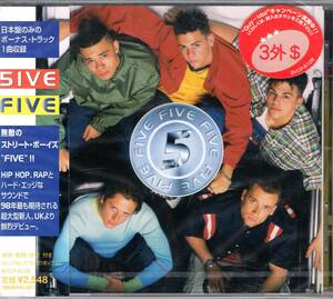 FIVE/5IVE/ 無敵のストリート・ボーイズ！HIP　HOP、RAPとハード・エッジなサウンドで大人気の5人組のファーストアルバム！送料無料！