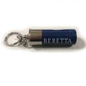 ベレッタ フィオッキ 装弾キーホルダー（ネイビー）/Beretta Fiocchi Cartridge Keychain - Navy
