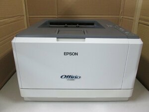 ◎中古レーザープリンタ　エプソン【EPSON LP-S310N】トナー/メンテナンスユニットなし◎2207091