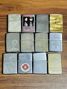 1円〜大量 ZIPPO ジッポー ライター KISS 大和 NEWYORK DESIGN 長野オリンピック 他 着火未確認 完全ノーチェック 喫煙具 喫煙グッズ