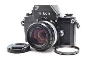 美品 ニコン Nikon F フォトミック FTN ブラック アポロ 一眼レフ MF フィルムカメラ Nikkor SC Auto 50mm f/1.4 Ai改 レンズ #6255