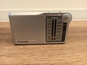 Panasonic パナソニック RF-P150A コンパクトラジオ 携帯ラジオ AM FM 2バンド 通電確認済み 保管 中古 現状品 k361