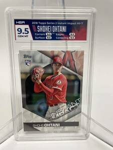 ☆ 『レア大谷翔平2018 SHOHEI OHTANI ROOKIE 』鑑定済HGA9．5！！！