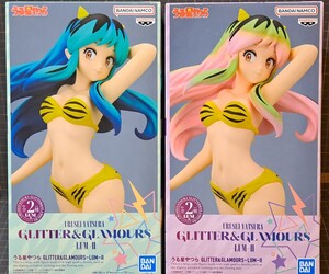 うる星やつら　GLITTER&GLAMOURS-LUM-Ⅱ　ラム　フィギュア　2種類セット