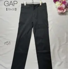 GAP【29×32】テーパードパンツ　オフィスカジュアル　ストライプ　MENS