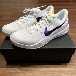 30cm US12 Nike Kobe 8 Protro Lakers Home ナイキ コービー8 プロトロ レイカーズ ホーム 30センチ