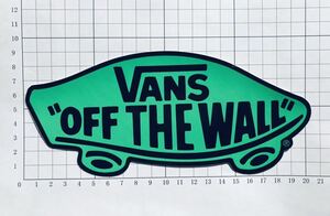 VANS OFF THE WALL SK8/SURF/SNOW バンズ オフザウォール ～20.3cm 8inch ～レア ビッグ ステッカー2