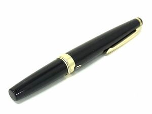 1円 PILOT パイロット エリート ペン先 18K 18金 万年筆 筆記用具 文房具 ステーショナリー ブラック系×シルバー系 FD1277