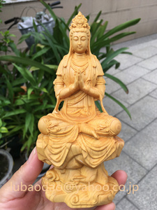 極上品 勢至菩薩 勢至菩薩仏像 木彫仏像 供養品 商売繁盛 仏教工芸品 観音菩薩