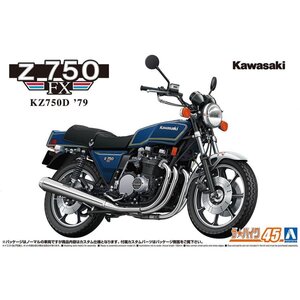 【プラモデル】AOSHIMA アオシマ文化教材社 ザ☆バイク 1/12 KAWASAKI カワサキ KZ750D Z750FX 