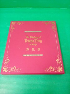 wA○080 テレサ・テン CD アルバム 120曲 The History of Teresa Teng 120 songs 冊子付き ベストアルバム 音楽 邦楽 華流 中古