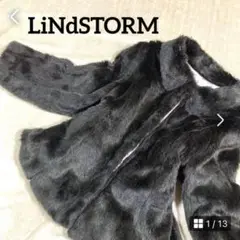 LiNdSTORM リンドストーム　ファージャケット　フェイクファー　大きいサイ