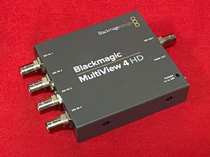 【7日保証】Blackmagic Design マルチビュワー Blackmagic MultiView 4 HD HD ブラックマジック USED 美品 評価100% ! 本人確認済!！