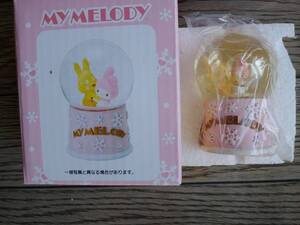 ♪サンリオ♪マイメロディMy Melody♪スノードーム(スノーグローブ)♪ウォータードーム2010♪