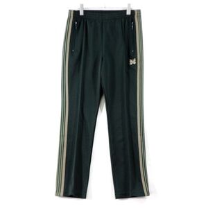 Needles ニードルス 21AW Narrow Track Pant - Poly Smooth ナロートラックパンツ M グリーン