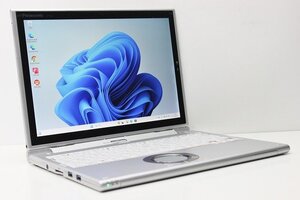 1円スタート ノートパソコン ハイスペック 2in1PC WPS office搭載 Panasonic レッツノート CF-XZ6 第7世代 Core i7 メモリ16GB SSD512GB