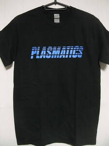 即決★新品バンドＴシャツ★プラズマティックス★PLASMATICS（初期ロゴ）★ブラックボディ×ライトブループリント★S/M/L/XLサイズ対応可能