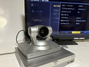 （多地点接続＆プレゼン機能）動作確認済ソニー HDビデオ会議システム PCS-XG80＆カメラセット