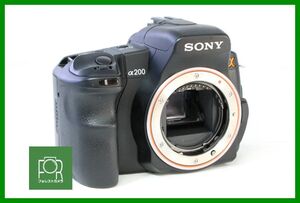 【同梱歓迎】実用■Sony α200 DSLR-A200 ボディ■バッテリー付き・チャージャーなし■AN1953