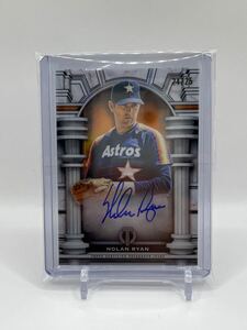 【1円〜】【25枚限定】【ノーランライアン】【激レア直書き】直筆サインカード　2023 Topps tribute olympus Nolan Ryan auto 大谷翔平以外