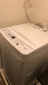 Hisense 5.5kg 2019年製 全自動洗濯機 HW-T55D 88cm×54cm 動作確認済み 美中古 ハイセンス 説明書 引取歓迎 東京 直接手渡し可