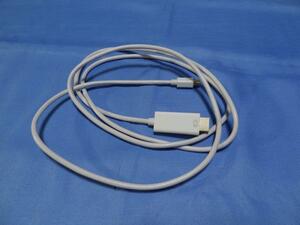 ミニDisplayPort-HDMI変換ケーブル 1.8m 　2