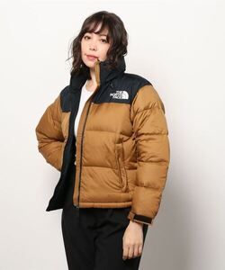 「THE NORTH FACE」 ナイロンブルゾン LARGE ベージュ レディース