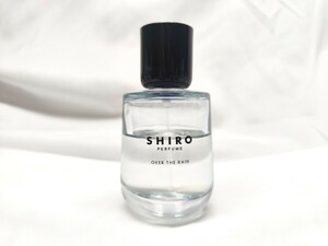 【送料無料】SHIRO シロ PERFUME パフューム OVER THE RAIN オーバーザレイン 50ml オードパルファン オーデパルファン 香水 数量限定