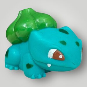 フシギダネ「ポケットモンスター ポケモンキッズ」指人形　ソフビフィギュア★サイズ約4.5cm〈ws