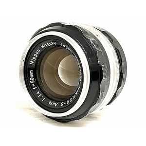 【動作保証】Nikon NIKKOR-S AUTO 50mm 1.4 レンズ カメラレンズ 中古 O8923495