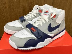 21年製 NIKE AIR TRAINER 1 ナイキ エア トレーナー【DM0521-101】MIDNIGHT NAVY グレー ネイビー 灰×紺 US9