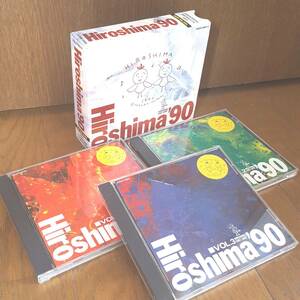 3CD HIROSHIMA 90/ブルーハーツ野本直美ZIGGY PEARL COBRA AURA TOYS WELLS MOJO CLUB HOUND DOG MINKS KIDS世良公則UP BEAT SHADY DOLLS 