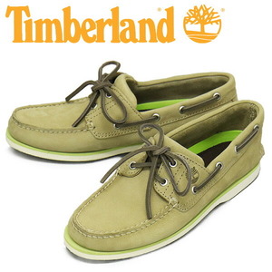 Timberland (ティンバーランド) A5QVG CLASSIC BOAT 2EYE クラシック ボート 2アイ デッキシューズ Lt.Brown TB407 US9-約27.0cm