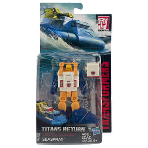 Transformers Titans Return Seaspray Legends Class Action Figure Hasbro Toys NEW 海外 即決