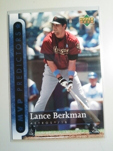 ランス バークマン LANCE BERKMAN Upperdeck Predictor